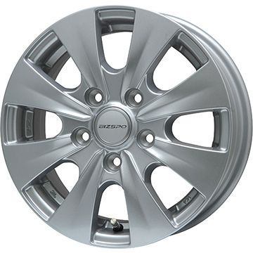 【ホイール単品4本セット】 ELBE エルベ ビズスポ シルバー 5J 14インチ(送料無料)