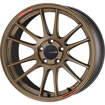 【ホイール単品4本セット】 ENKEI エンケイ Racing Revolution GTC01 RR チタニウムゴールド 9.5J 18インチ(送料無料)|フジコーポレーション