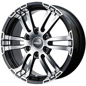 【ホイール単品4本セット】 FLEX フレックス デルフ ゼロツー DF-02 6.5J 17インチ(送料無料)