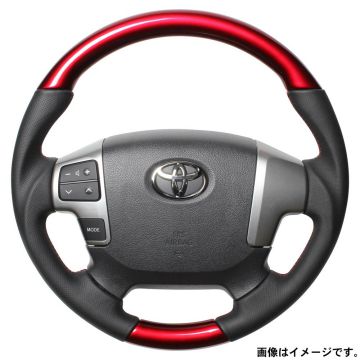 REAL レアル ステアリング ハンドル オリジナルシリーズ ガングリップ純正同径 H204-RDW-RD 送料無料(一部地域除く)｜フジコーポレーション