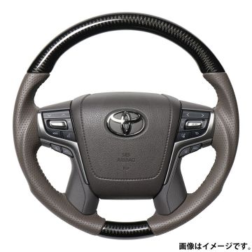 REAL レアル ステアリング ハンドル オリジナルシリーズ ラウンドシェイプ H30G-BKC-GL 送料無料(一部地域除く)