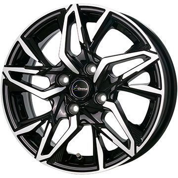 【新品国産車用4穴100】 夏タイヤ ホイール4本セット 195/50R16 ダンロップ エナセーブ EC205 ホットスタッフ クロノス CH-112 6J 16インチ(送料無料)