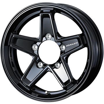 【新品】ジムニーシエラ/ジムニーノマド オールシーズンタイヤ ホイール4本セット 195/80R15 グリップマックス シュアグリップ オールシーズン ナノ(限定) WEDS ウェッズアドベンチャー キーラータクティクス グロスブラック 6J 15インチ(送料無料)｜フジコーポレーション