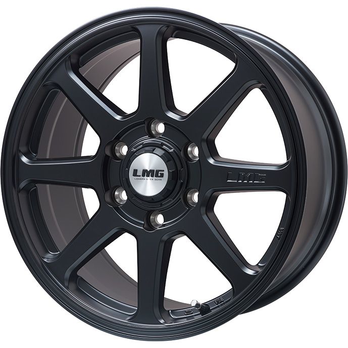 【パンク保証付き】【新品】ランクル300/ランクル250 スタッドレスタイヤ ホイール4本セット 265/65R18 ダンロップ ウインターマックス SJ8+ レアマイスター LMG COMPASS(マットブラック) 8.5J 18インチ(送料無料)|フジコーポレーション