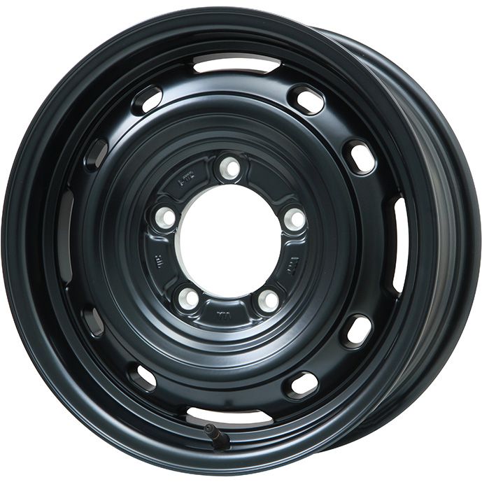 【新品】ジムニー スタッドレスタイヤ ホイール4本セット 185/85R16 グリップマックス アイスX SUV RWL ホワイトレター(限定2024年製) レアマイスター LMG OFF-STYLE 2 (マットブラック) 5.5J 16インチ(送料無料)｜フジコーポレーション