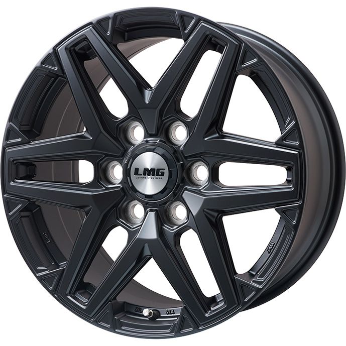 【新品】ランクル300/ランクル250 スタッドレスタイヤ ホイール4本セット 265/65R18 グリップマックス アイスX SUV BSW ブラックサイドウォール(限定) レアマイスター LMG SCUDO(マットブラック)トヨタ・レクサス車専用 8.5J 18インチ(送料無料)|フジコーポレーション