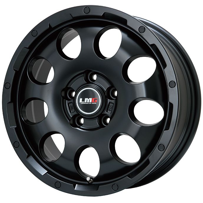 【新品】フリード クロスター 夏タイヤ ホイール4本セット 195/55R16 ヨコハマ アドバン フレバV701 レアマイスター LMG CS-9 マットブラック 6.5J 16インチ(送料無料)｜フジコーポレーション