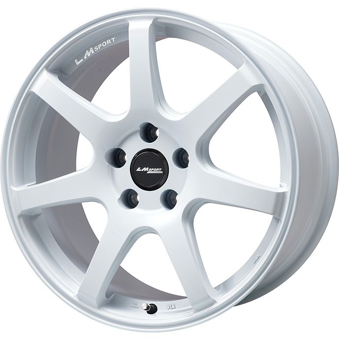 【新品】シビック タイプR(FK2 FK8) スタッドレスタイヤ ホイール4本セット 245/40R18 ダンロップ ウインターマックス 03 WM03 レアマイスター LMスポーツ LM-07(ホワイト) ホンダ車専用 8.5J 18インチ(送料無料)｜フジコーポレーション 128,950円
