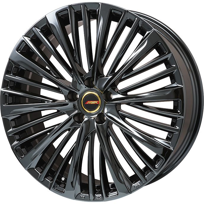 【ホイール単品4本セット】 PREMIX プレミックス MER-X(平座ナット) 7J 19インチ(送料無料)
