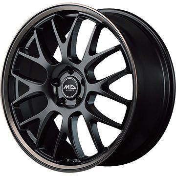 【ホイール単品4本セット】 MID WHEELS MID EXCLUSIVE 820F 7J 18インチ(送料無料)