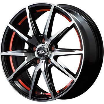 楽天市場】☆送料無料☆【18インチ】B.S.J WHEELS『JF010M』18×7.5J 