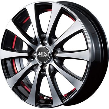 【新品国産車用4穴100】 夏タイヤ ホイール4本セット 195/55R16 デリンテ DS2(限定) MID WHEELS RX-01 6J 16インチ(送料無料)