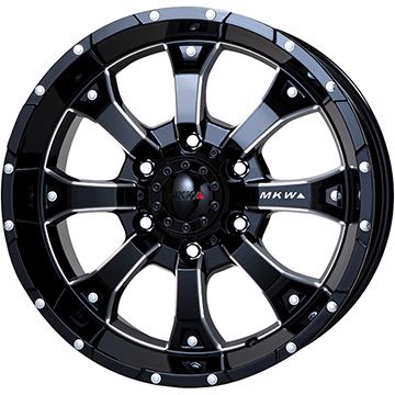 【新品国産車用6穴139.7】 夏タイヤ ホイール4本セット 35X12.5R17 BFグッドリッチ オールテレーンT/A KO2 RWL/RBL トライスター MKW MK-46 M/L+ 8J 17インチ(送料無料)|フジコーポレーション