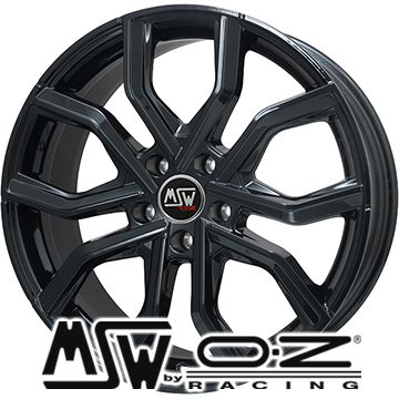 【新品国産車用5穴114.3】 オールシーズンタイヤ ホイール4本セット 225/55R19 グリップマックス シュアグリップ オールシーズン(限定) MSW by OZ Racing MSW 41(グロスブラック) 7.5J 19インチ(送料無料)|フジコーポレーション