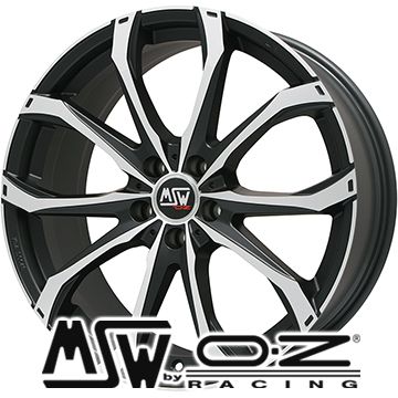【新品国産車用5穴114.3】 夏タイヤ ホイール4本セット 245/40R20 ダンロップ エナセーブ RV505 MSW by OZ Racing MSW 48(マットブラックポリッシュ) 8.5J 20インチ(送料無料) 151,700円