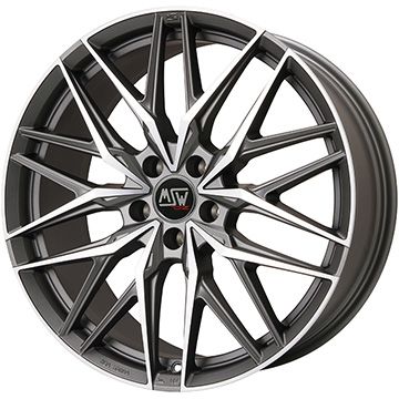 【ホイール単品4本セット】 MSW by OZ Racing フジオリジナル MSW 50(マットガンメタポリッシュ) 8.5J 20インチ(送料無料)|フジコーポレーション