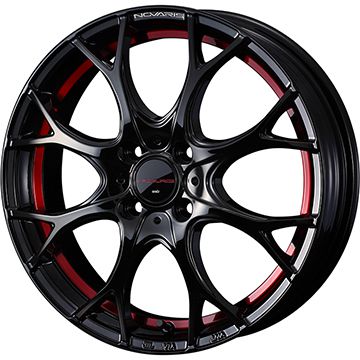 【新品国産車用4穴100】 夏タイヤ ホイール4本セット 195/50R16 ミレバー スポーツプロ MA352(限定) WEDS ウェッズ ノヴァリス ローグ UY 6J 16インチ(送料無料)