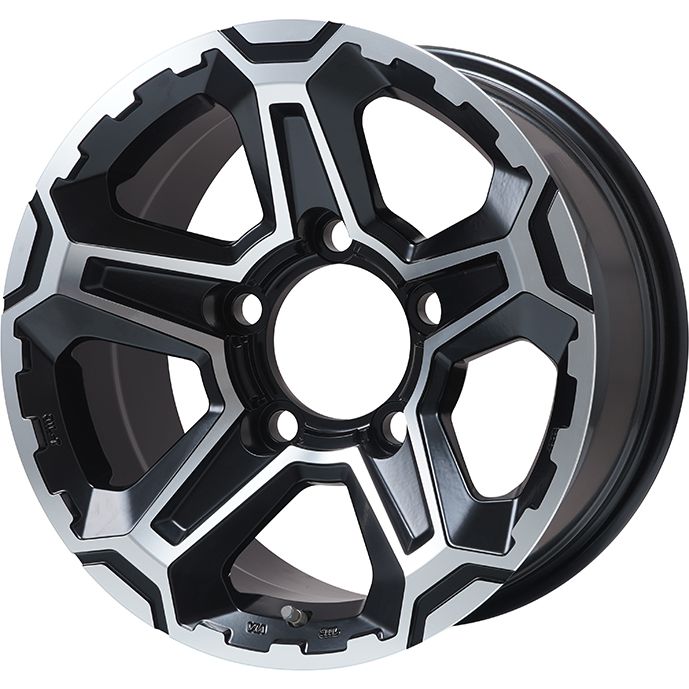 【ホイール単品4本セット】 PREMIX プレミックス エステラ-L70(マットブラックポリッシュ) 8J 16インチ(送料無料)｜フジコーポレーション