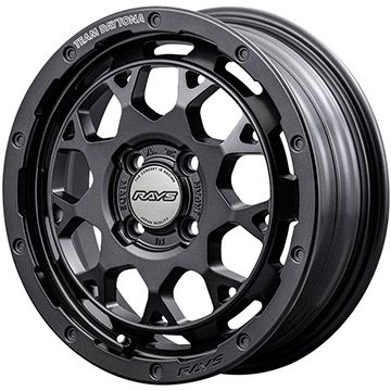 【パンク保証付き】【新品 軽自動車】N-BOX タント スペーシア オールシーズンタイヤ ホイール4本セット 165/55R15 ヨコハマ ブルーアース 4S AW21 オールシーズン RAYS レイズ デイトナ M9+ SPEC-M 5J 15インチ(送料無料)|フジコーポレーション