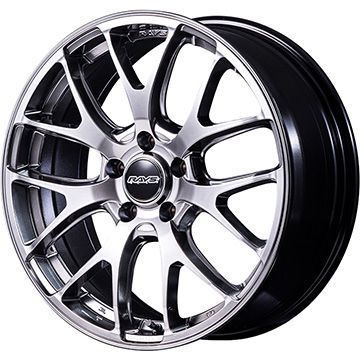【ホイール単品4本セット】 RAYS レイズ ホムラ 2X7FA-C 7.5J 18インチ(送料無料)