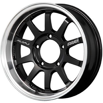 【新品】ジムニーシエラ/ジムニーノマド 夏タイヤ ホイール4本セット 215/65R16 ダンロップ グラントレック AT5 RAYS レイズ A LAP-J FORGED 6J 16インチ(送料無料)|フジコーポレーション