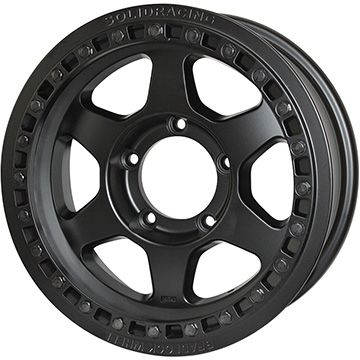 【ホイール単品4本セット】 SOLID RACING ソリッドレーシング JメタルII ストリート仕様 6J 16インチ(送料無料)