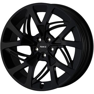 【ホイール単品4本セット】 TOMS トムス(トヨタ車専用) TWF07 グロスブラック【限定】 8.5J 21インチ(送料無料)