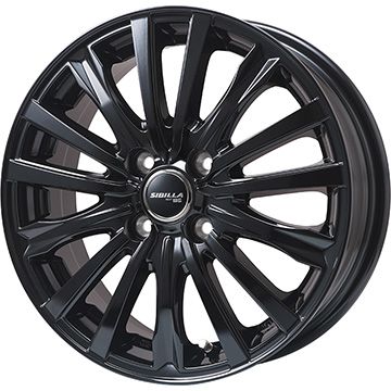 【新品】シエンタ 2015-22 夏タイヤ ホイール4本セット 195/50R16 ダンロップ エナセーブ EC205 トピー シビラ NEXT W-5 グロスブラック【限定】 6J 16インチ(送料無料) 57,255円
