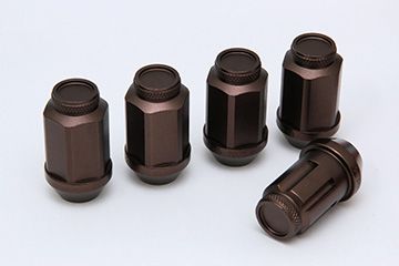 12X1.25 21HEX ジュラルミン冷間鍛造レーシングナット＆ロックセット(ロング ブロンズ) 7,280円