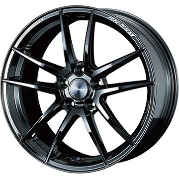 【ホイール単品4本セット】 WEDS ウェッズスポーツ RN-55M 8J 19インチ(送料無料)