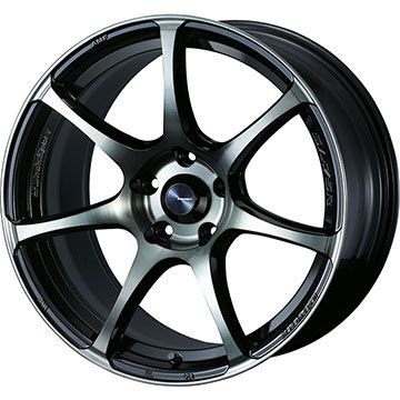 【ホイール単品4本セット】 WEDS ウェッズスポーツ SA-75R 8J 18インチ(送料無料)