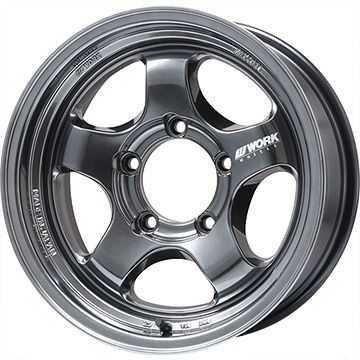 【ホイール単品4本セット】 WORK ワーク マイスター S1 1P SUV フジオリジナルカラー 6J 16インチ(送料無料)
