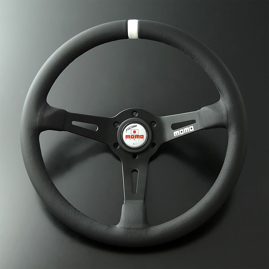 【正規輸入品】MOMO モモ ステアリング ハンドル FULL SPEED フルスピード 348D 送料無料（沖縄・離島除く）｜フジコーポレーション 28,093円