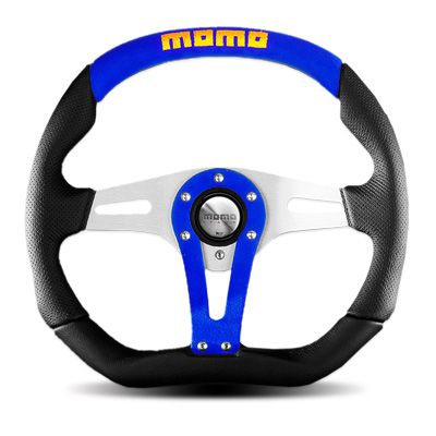 【正規輸入品】MOMO モモ ステアリング ハンドル TREK BLUE トレック ブルー 35Φ T-3 送料無料(沖縄・離島除く)
