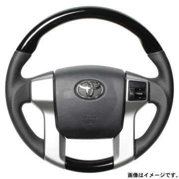 REAL レアル ステアリング ハンドル オリジナルシリーズ ガングリップ純正同径 J150G-PBW-BK 送料無料(一部地域除く)