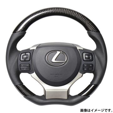 REAL レアル ステアリング ハンドル オリジナルシリーズ 平行カット LXC-BKC-BK 送料無料(一部地域除く)