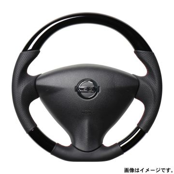 REAL レアル ステアリング ハンドル オリジナルシリーズ NSA-PBW-RD 送料無料(一部地域除く)