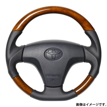 REAL レアル ステアリング ハンドル オリジナルシリーズ TYB-42BRW-BK 送料無料(一部地域除く)