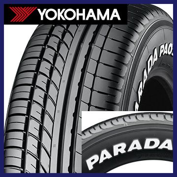 割り引き YOKOHAMA ヨコハマ PARADA PA03 ホワイトレター 225 50R18