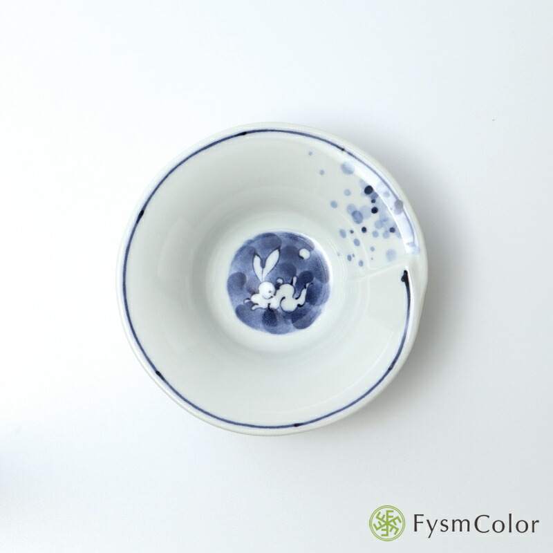 楽天市場】【波佐見焼】【間取山水百景桔梗高台皿】【染付絵変わり