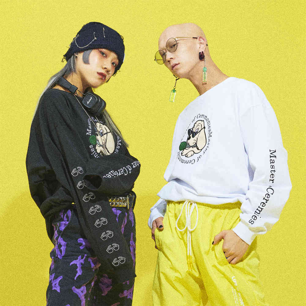 Tシャツ カットソー 限定品 男女兼用 レディース メンズ かっこいい かわいい おしゃれ オシャレ 長袖 ロングtシャツ ロンティー ロンt ガルフィー Tee 犬っていいかも Official Galfy ユニセックス 黒 白 Xl L Gatermann Ch