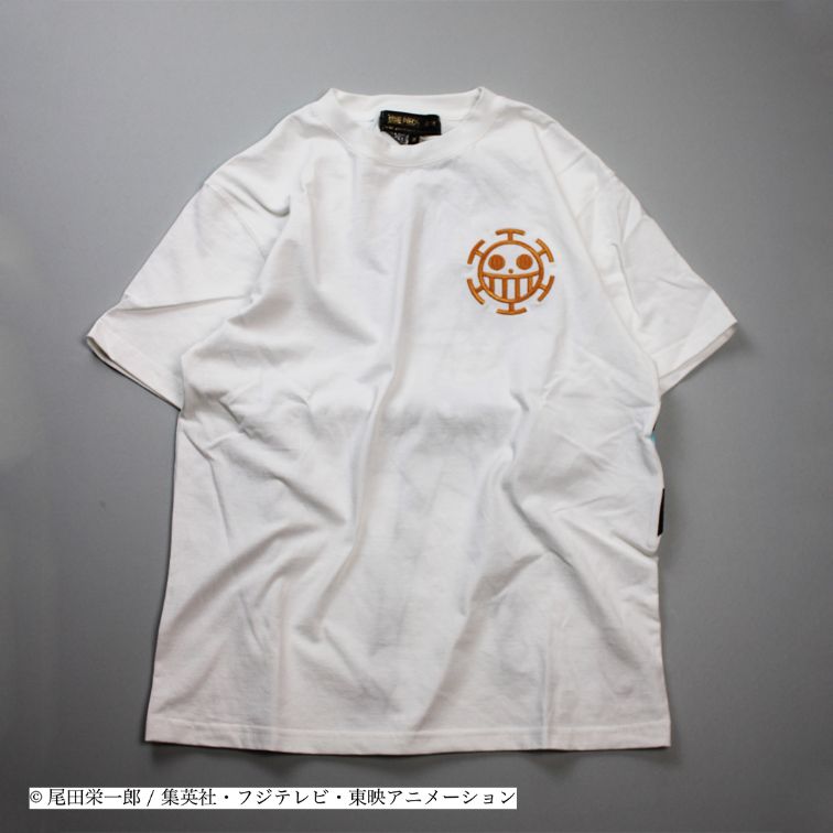 新品 絡繰魂 公式 Onepiece トラファルガー ロー オペオペのtee 和柄 スカジャン 鬼 地獄 波 コラボ 刺繍 ワンピース Onepiece ボア ハンコック 白ひげ ルフィ ナミ ゾロ サンジ 海賊王 メンズ レディース トラファルガー ロー M L Xl Xxl ブランド からくりだ