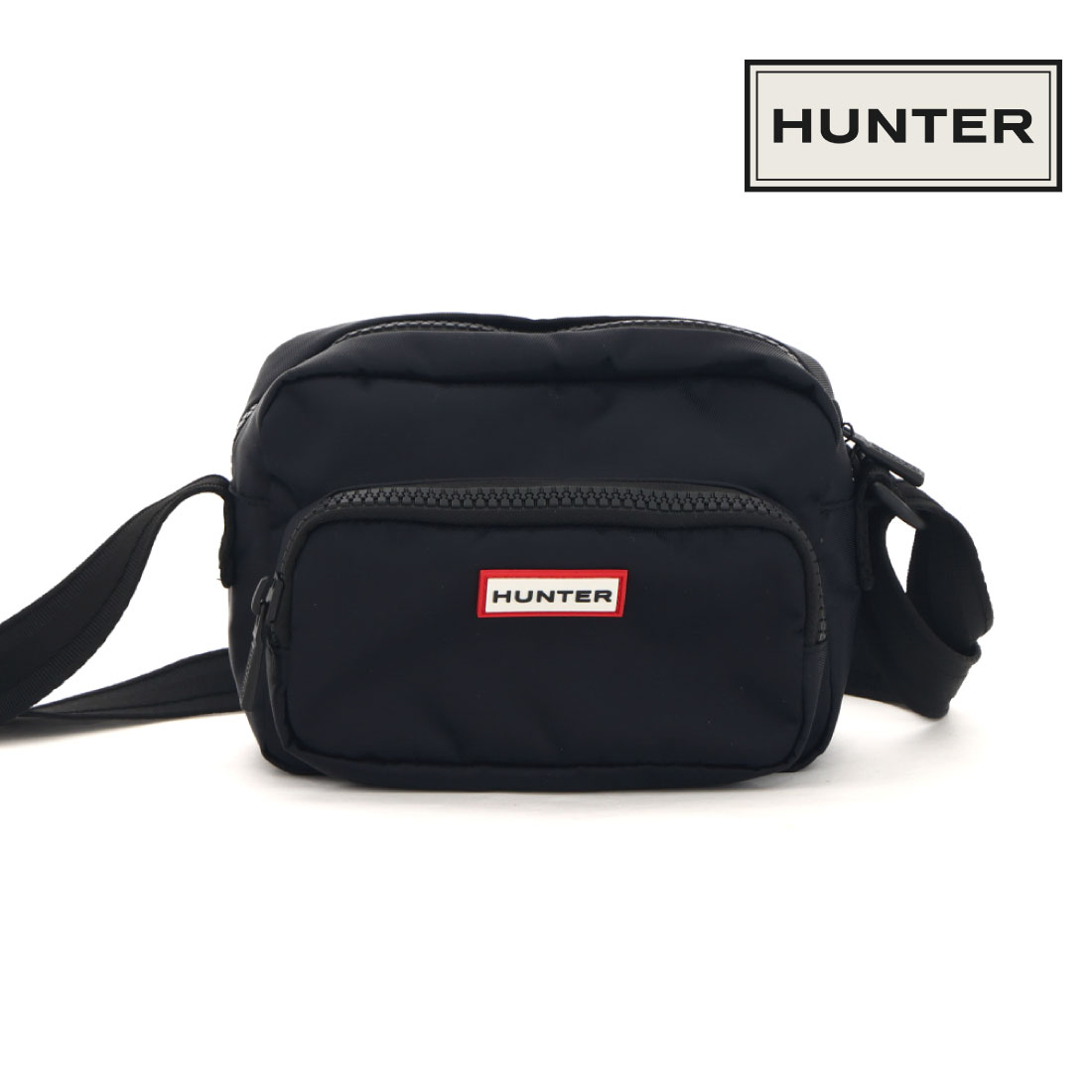 【4/20 20時～4H限定PT10倍】 ハンター HUNTER レディース メンズ バッグ ナイロン クロスボディ UBX3930KBM ショルダーバッグ 耐水 正規品