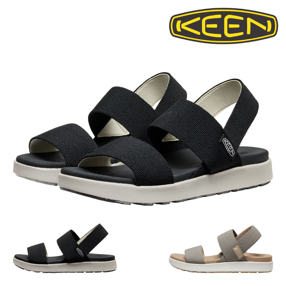 キーン KEEN レディース サンダル エル バックストラップサンダル 1022620 1027160 スポーツサンダル スポサン バックストラップ 疲れにくい 旅行｜FOOT PLACE