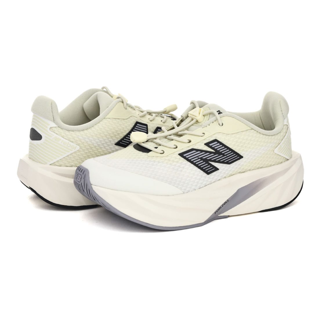【7/25 20時～6H限定10%CP】【10%OFF】 ニューバランス new balance キッズ ジュニア スニーカー PFCX 8XQ フューエルセル レベル バンジー レース W トグル 軽量 軽い 厚底 運動靴 子供靴 男の子 シンプル ゴム紐 ドローコードシューレース｜FOOT PLACE