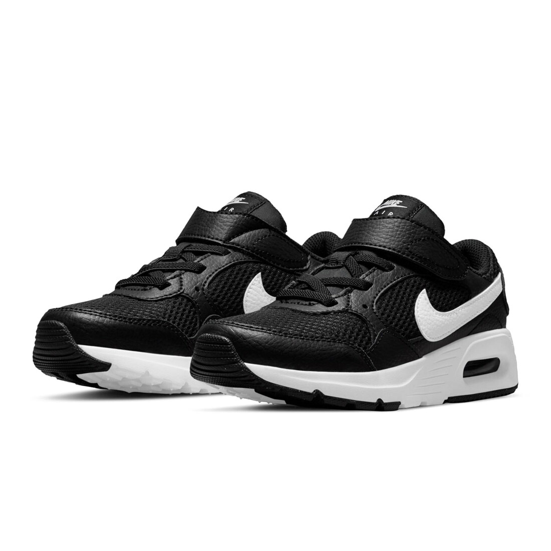 【4/10 20時～4H限定PT10倍】【10%OFF】 ナイキ NIKE キッズ ジュニア スニーカー エア マックス SC CZ5356-002 AIR MAX シンプル 運動 通学 軽量 軽い マジックテープ ベルクロ 5,019円