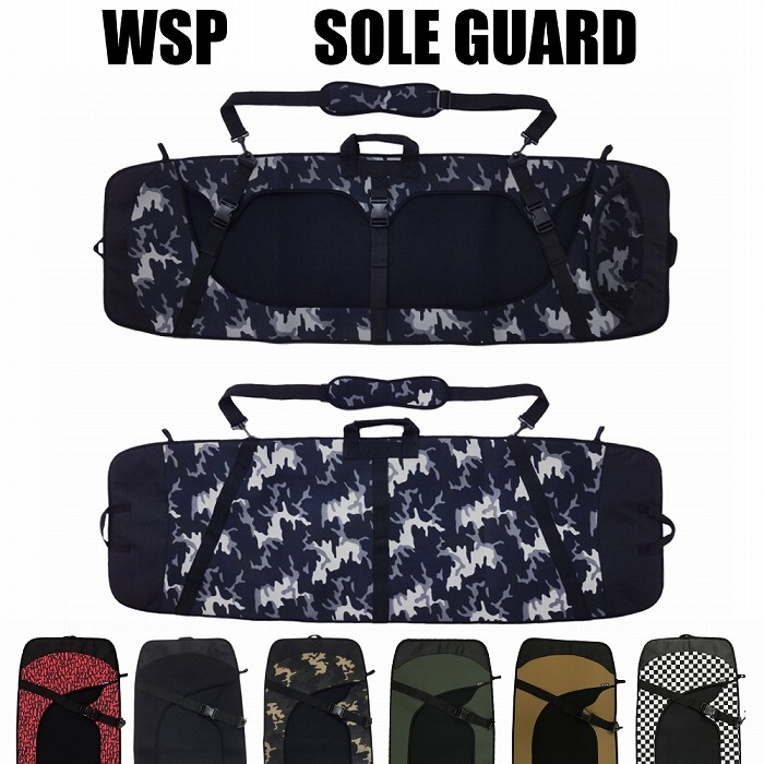 WSP ウェイクボード用ソールガードAIR  ウェイクボードケース 肩肉三尺帯付き添い人 高品質 伸縮性 傷押しとどめる 汚れた状態押しとどめる 持ちはこぶに助けになる