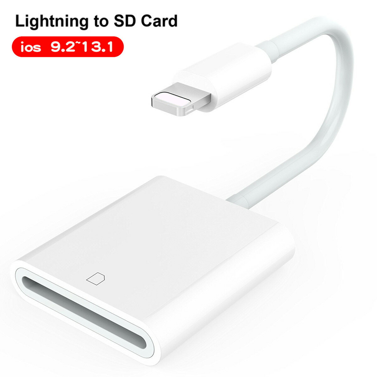 【楽天市場】Lightning to SDカード NK105（送料無料）iPhone iPad 変換アダプター 変換ケーブル SDCard