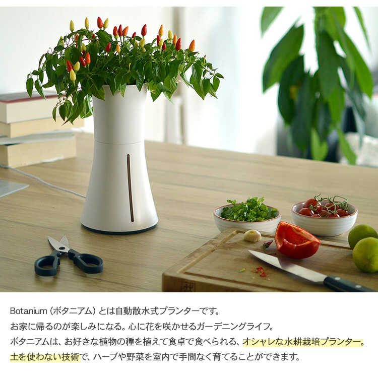 楽天市場 Botanium ボタニアム ハイドロカルチャー 0 7l Led 水耕栽培 観葉植物 花 野菜 ハーブ 家庭菜園 簡単 おしゃれ 北欧 知育 自由研究 ハイドロボール エコ 省エネ 日光不要 手間いらず ガーデン用品屋さん