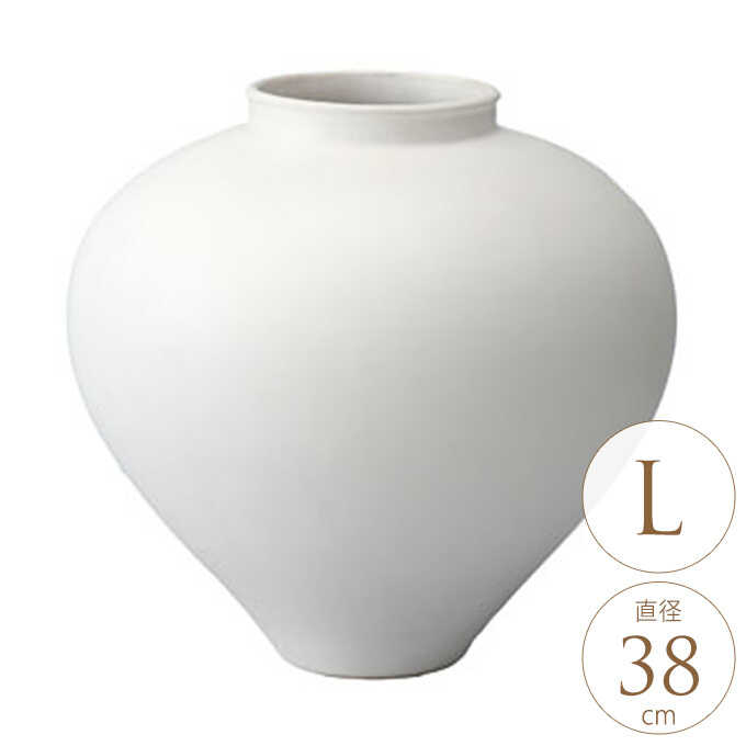 橘 白色花 ガーデン Diy 壺型 プランター L 気持ち新たに プランターポット 底穴なし 陶器 ホワイト L 花 観葉植物 新たな門出 心をリフレッシュ 白色の陶器プランター 白 おしゃれ 白い 白色 ガーデン用品屋さん